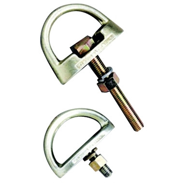 Honeywell Miller Bolt Anchorage Connectors, D-Bolt Anchor, 3/4 in Thick, 1/2 in Dia Bolt (1 EA / EA)