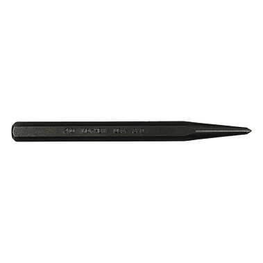 Mayhew Tools Center Punch - Full Finish, 5 in, 3/16 in tip, Alloy Steel (1 EA / EA)