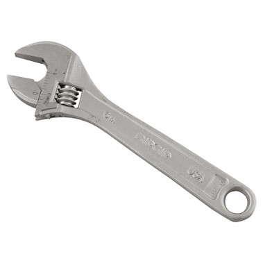 Ridgid Adjustable Wrenches, 6 in Long, 3/4 in Opening, Cobalt Plated (1 EA / EA)