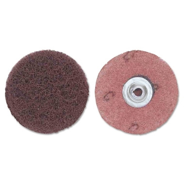 Merit Abrasives PowerLock Buffing Discs, Type II, 2", Coarse (1 EA / EA)