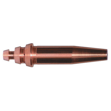 One-piece tip for acetylene-oxgyen torches <br>Very heavy preheat for general cutting <br>Also for use in cutting cast iron and stainless steel <br>Fits Airco 4700, 4800, 5800, 1100, 3000, 7000, 9000, 9700 torches