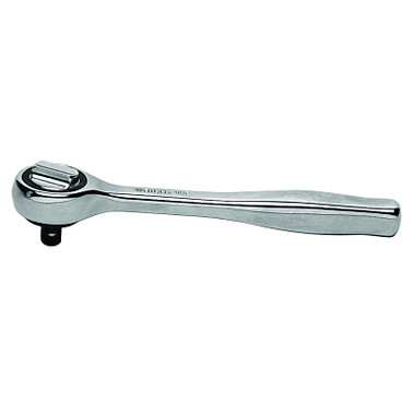 Wright Tool 1/4" Drive Ratchets, Round, 5 1/4 in, Chrome, Contour Grip (1 EA / EA)