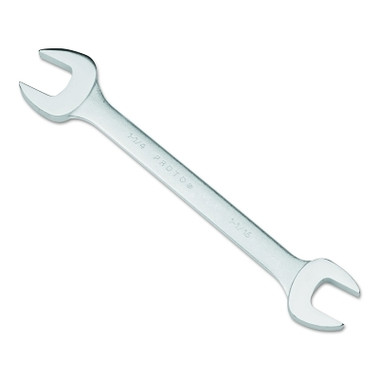 Proto Open End Wrenches, 1 3/8 in; 1 7/16 in Opening, 15 3/4 in Long, Chrome (1 EA / EA)