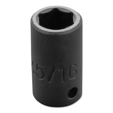 Proto Torqueplus Impact Sockets 1/4 in, 1/4 in Drive, 5/16 in, 6 Points (1 EA / EA)