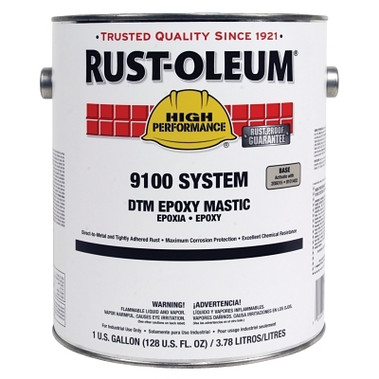 Rust-Oleum 1 Gal 9100 DTM Epoxy Mastic Fast Cre Acti (2 CN / CA)