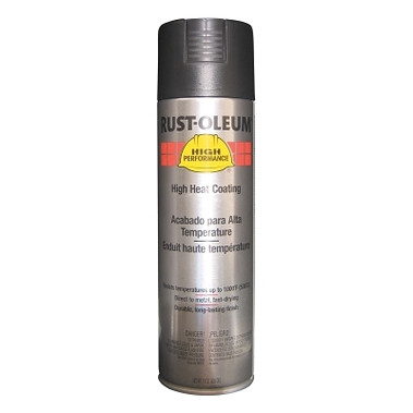 Rust-Oleum High Performance V2100 System High Heat Coating Aerosols, 15 oz, Black (6 CAN / CS)