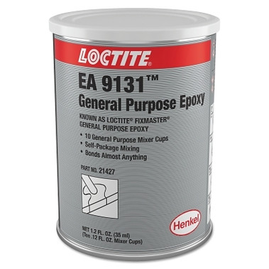 Loctite Fixmaster General Purpose Epoxy, Mixer Cups, 0.12 oz (1 CAN / CAN)