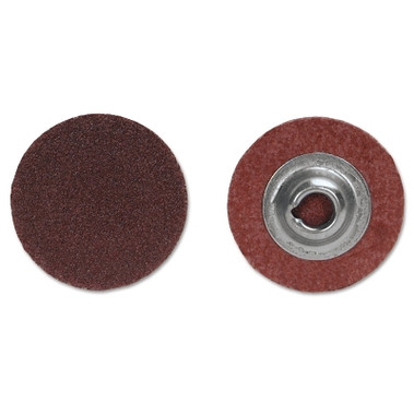 Merit Abrasives ALO Plus PowerLock Cloth Discs-Type II, Aluminum Oxide, 3 in Dia., 80 Grit (50 EA / BX)