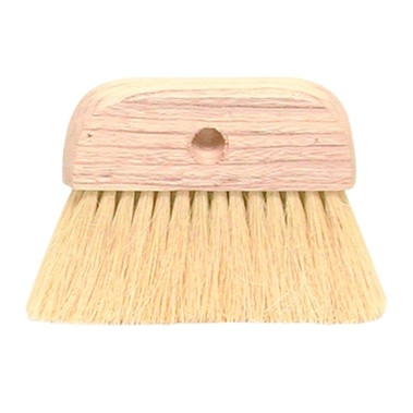 Magnolia Brush Roof & Tar Brushes, 6 1/4 in Hardwood Block, 3 in Trim L, White Tampico (12 EA / CTN)