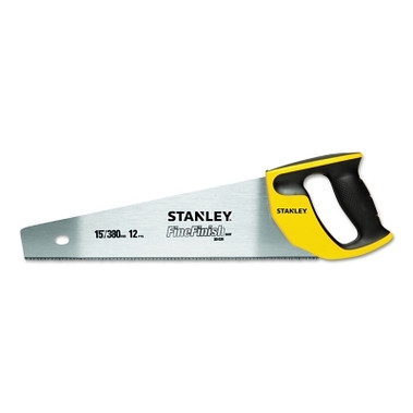 Stanley Finish Cut SharpTooth Saws, 15 in (4 EA / BOX)