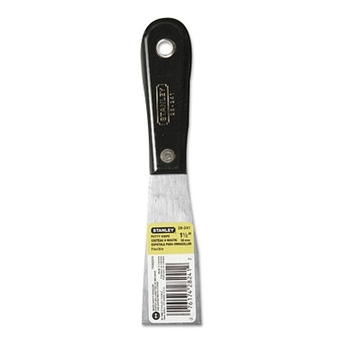 Stanley Nylon Handle Putty Knives, 1 1/2 in Wide, Flexible Blade (5 EA / BX)