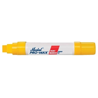 Markal PRO-MAX Paint Markers, White, 9/16 in, Jumbo (1 MKR / MKR)