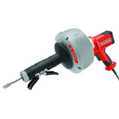 Ridgid K-45AF5-5 Drain Cleaners, 600 rpm, 3/4 in-2 1/2 in Pipe Dia., with Autofeed (1 EA / EA)