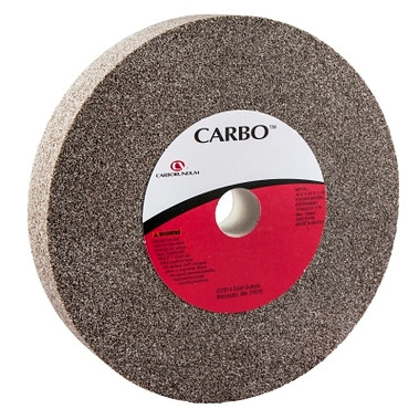 Carborundum Bench and Pedestal Wheels, Type 1, 10 in Dia., 1 1/2 in Thick, 36 Grit, M Grade (1 EA / EA)