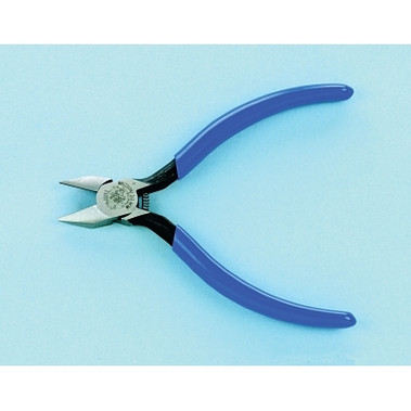 Klein Tools Midget Diagonal-Cutting Pliers, 4 1/2 in, Semi-Flush (1 EA / EA)
