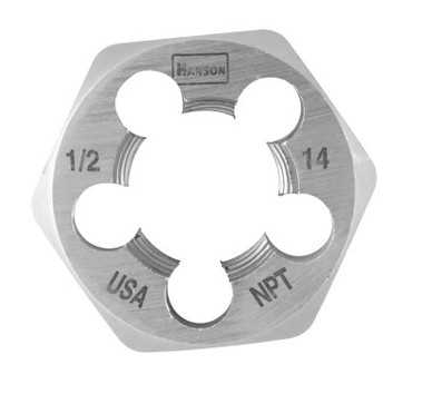 Stanley Products Hexagon Taper Pipe Dies (HCS) (1 EA/DOZ)