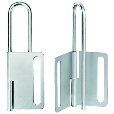 Master Lock Safety Series Lockout Hasps, 2 3/8 in W x 6 5/8 in L, 1 in Jaw dia. (1 EA / EA)