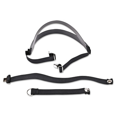 MSA Cradle Suspension Head Harness, Buckle Closure, Black (1 EA / EA)
