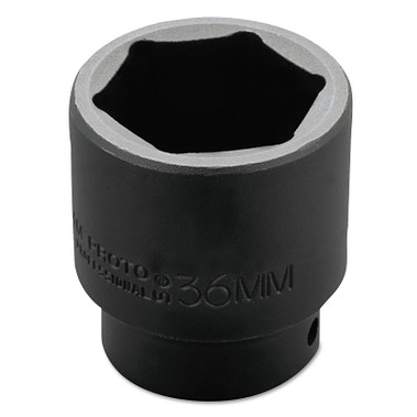 Proto Torqueplus Metric Impact Sockets 1/2 in, 1/2 in Drive, 36 mm, 6 Points (1 EA / EA)