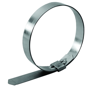 Strapbinder Hosebinder Center Punch Preformed Hose Clamp, 3 1/2" Hose ID, Carbon Steel,50/Bx (50 EA / BOX)