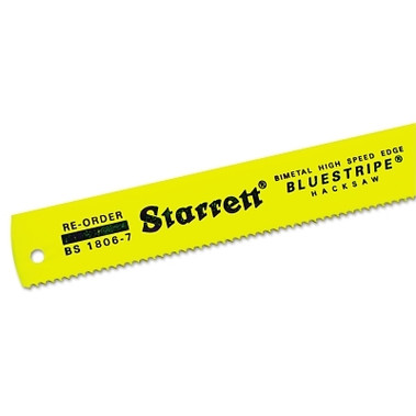 L.S. Starrett Bluestripe Bi-Metal Power Hacksaw Blade, 14 in, 0.050 in Thick, 10 TPI (10 EA / BOX)