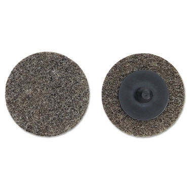 Merit Abrasives Deburring and Finishing Button Mount Wheels Type lll, 2 x 1/4, Medium (60 EA / PK)