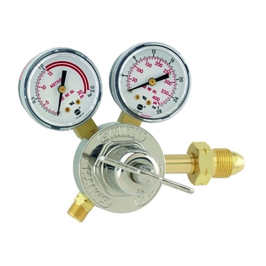 Smith Equipment Medium-Duty Flowmeter Regulators, Acetylene, CGA 510; 400 psig inlet (1 EA / EA)