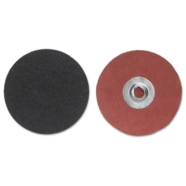 Merit Abrasives Silicon Carbide Cloth Discs-Type II, Silicon Carbide, 2 in Dia., 60 Grit (100 EA / PK)