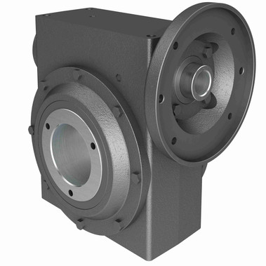 Hub City Cast Iron Single-Reduction Worm Reducer - 525 60/1 A WR 213TC