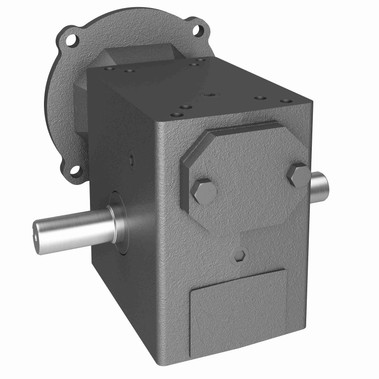 Hub City Cast Iron Single-Reduction Worm Reducer - 214 15/1 A WR 56C
