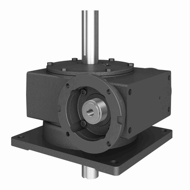 Hub City Cast Iron Single-Reduction Worm Reducer - 450V 40/1 AR WR 143TC