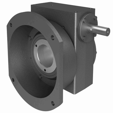 Hub City Cast Iron Single-Reduction Worm Reducer - 523 60/1 L WR