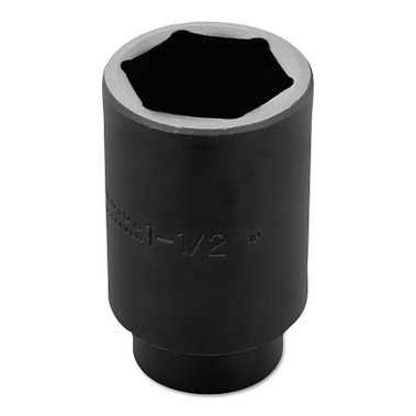 Proto Torqueplus Deep Impact Sockets 1/2 in, 1/2 in Drive, 1 1/2 in, 6 Points (1 EA / EA)
