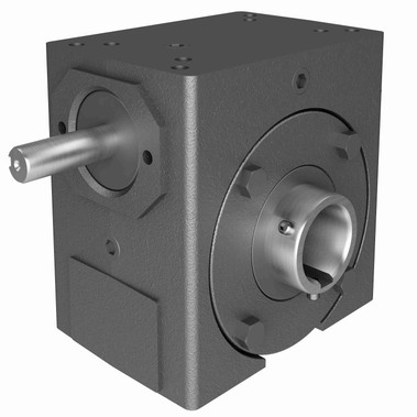 Hub City Cast Iron Single-Reduction Worm Reducer - 212 10/1 B WR 1.000