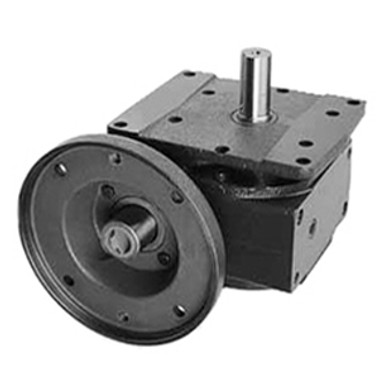 Hub City Cast Iron Single-Reduction Worm Reducer - 450V 20/1 CR WR 213TC