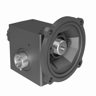 Hub City Cast Iron Single-Reduction Worm Reducer - 185 15/1 B WR 56C 1.000