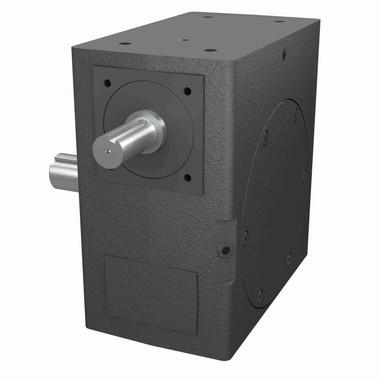 Hub City Cast Iron Single-Reduction Worm Reducer - 381 15/1 B WR