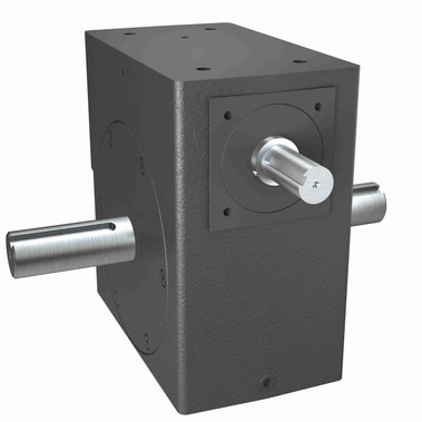 Hub City Cast Iron Single-Reduction Worm Reducer - 381 60/1 A WR