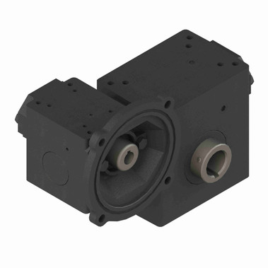 Hub City Cast Iron Double-Reduction Worm Reducer - 3205 500/1 WR 143TC 1.438
