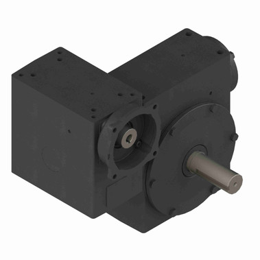Hub City Cast Iron Double-Reduction Worm Reducer - 4504 75/1 WR 182TC SINGLE OUTPUT