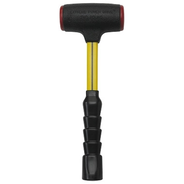 Nupla Extreme Power Drive Dead-Blow Hammers, 4 lb Head, 15 1/2 in Handle, Yellow (1 EA / EA)