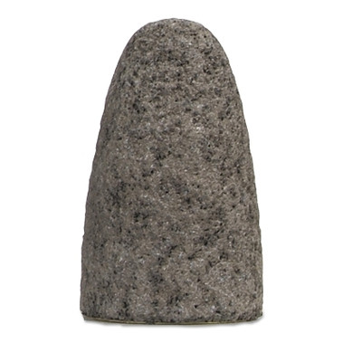Norton Type 16 Gemini Cone, 1 1/2" Dia, 3" Thick, 5/8-11 Arbor, 24 Grit Aluminum Oxide (10 EA / BX)