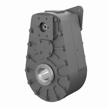 Hub City Ductile Iron Parallel Shaft Drive - 8H 24.84/1 S C2 4.438 1.000 DIA - 1/4 X 1/8 KW