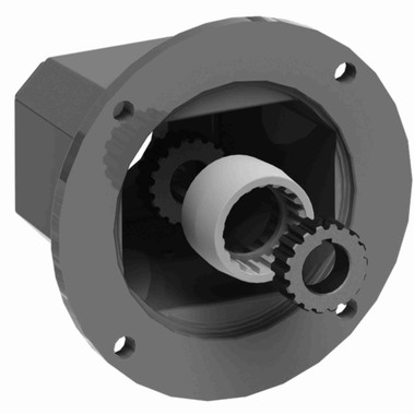 Hub City Worm Gear Accessory - GW60 KIT, MOTOR FLANGE 254TC