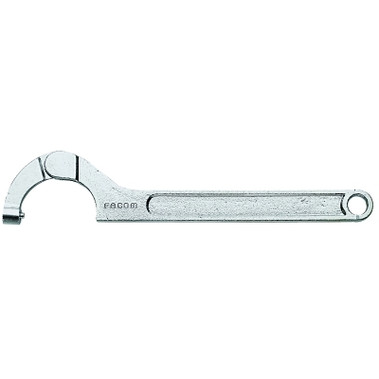 Facom Hinged Pin Spanner Wrenches, 7 3/32 in Opening, Pin, 15 9/16 in; 19 3/8 in (1 EA / EA)