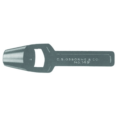 C.S. Osborne Arch Punches, 15/16 in tip, Carbon Steel (1 EA / EA)