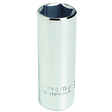 Proto Torqueplus Metric Deep Sockets 3/8 in, 3/8 in Drive, 23 mm, 6 Points (1 EA / EA)