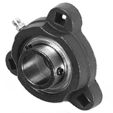 Hub City FB150 X 3/4 FLANGE BLOCK BALL BEARING ; 3/4" BORE 3 BOLT HUB-ALLOY HOUSING