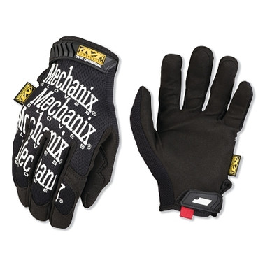 Mechanix Wear Original Glove, Nylon, Synthetic Leather, Thermal Plastic Rubber (TPR), TrekDry, Tricot, Small, Black (1 PR / PR)