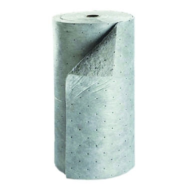 3M Personal Safety Division High-Capacity Maintenance Sorbent Rolls, Absorbs 76 gal (1 RL / RL)